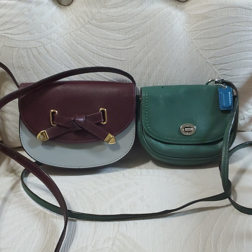 Two micro shoulder bags